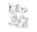 Whirlpool WGD4900XW4 bulkhead parts diagram