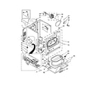 Whirlpool 7MWGD1500AQ2 cabinet parts diagram