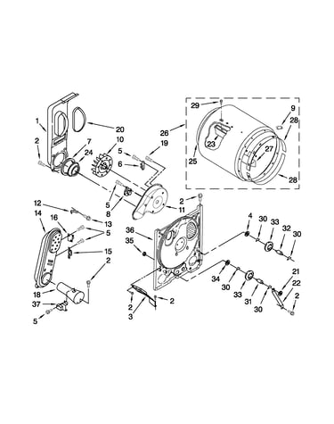 Bulkhead parts