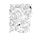Whirlpool WED94HEAW1 bulkhead parts diagram