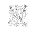Maytag MDE18MNAGW0 cabinet parts diagram