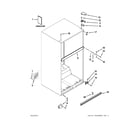 Maytag 5VMTM21BW00 cabinet parts diagram