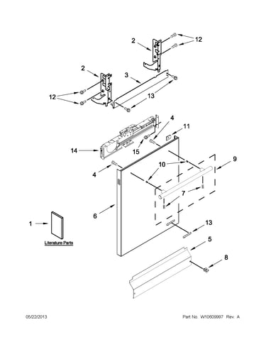Door and panel parts