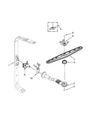 Upper wash and rinse parts