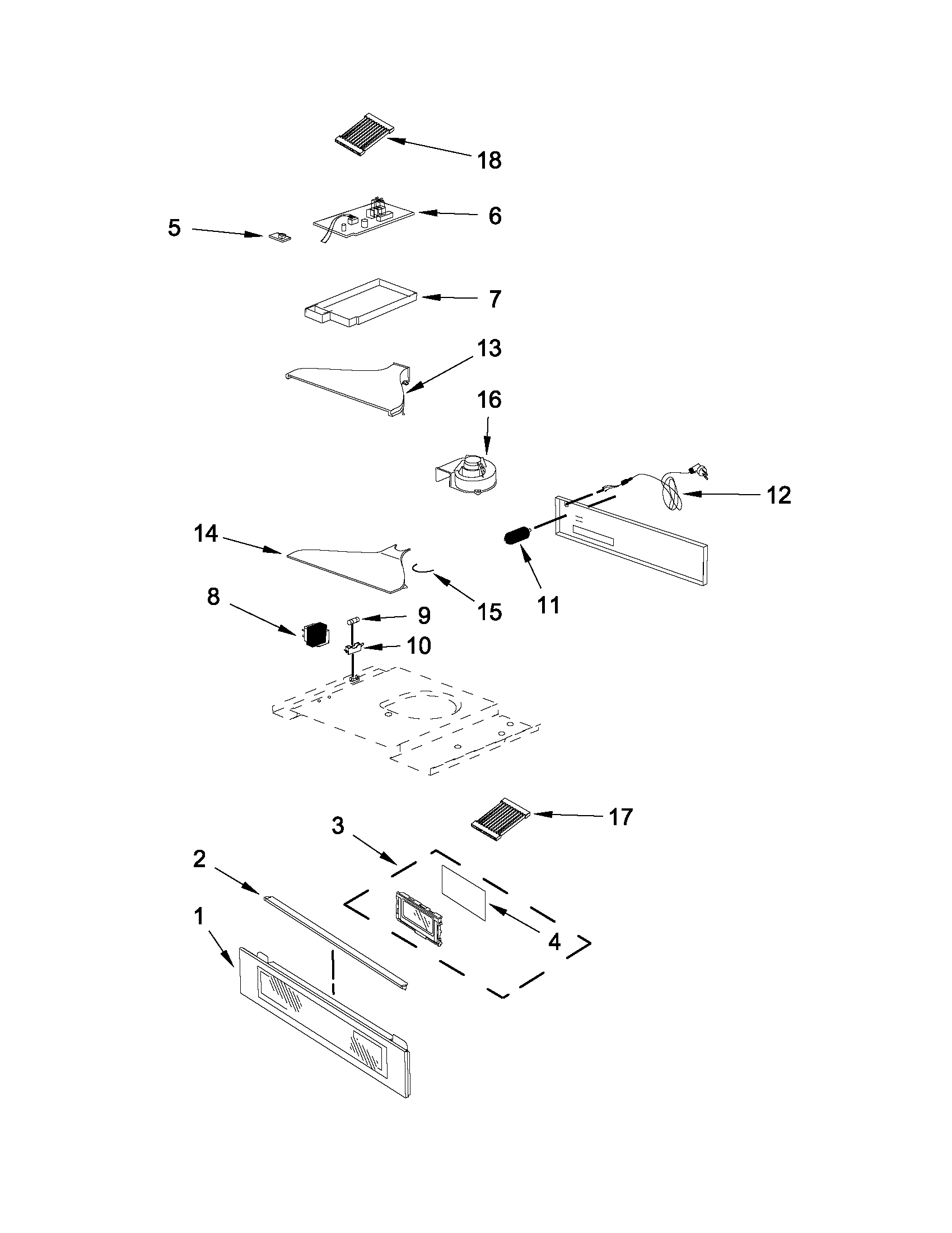 CONTROL PANEL PARTS