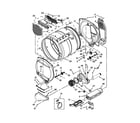 Maytag 7MMEDX550XW1 bulkhead parts diagram