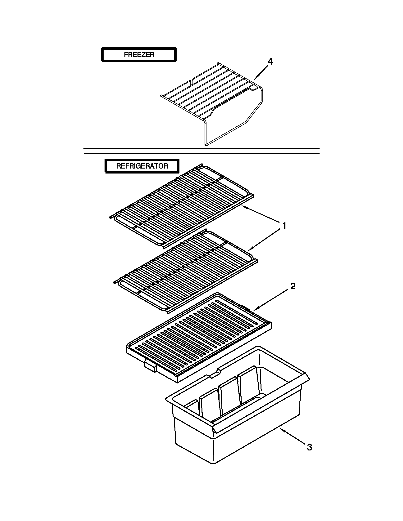 SHELF PARTS