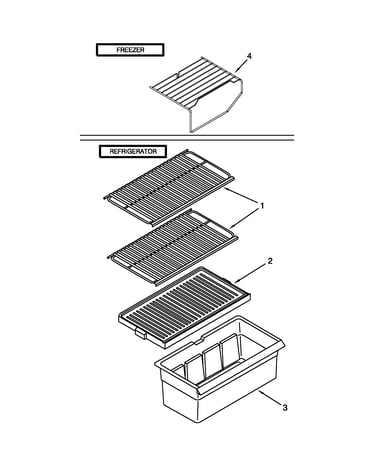 Shelf parts