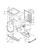 Dryer cabinet and motor parts