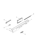 Control panel and latch parts
