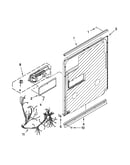 Inner door parts