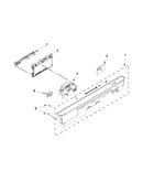 Control panel and latch parts