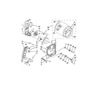 Admiral AGD4675YQ2 bulkhead parts diagram