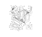 Whirlpool XCEM2763BQ0 cabinet parts diagram