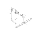 Ikea IUD8100YS2 upper wash and rinse parts diagram
