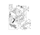 Roper RGD4640YQ2 cabinet parts diagram