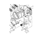 Maytag MDG18CSAGW0 bulkhead parts diagram