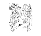 Maytag MDG25PNAGW3 bulkhead parts diagram