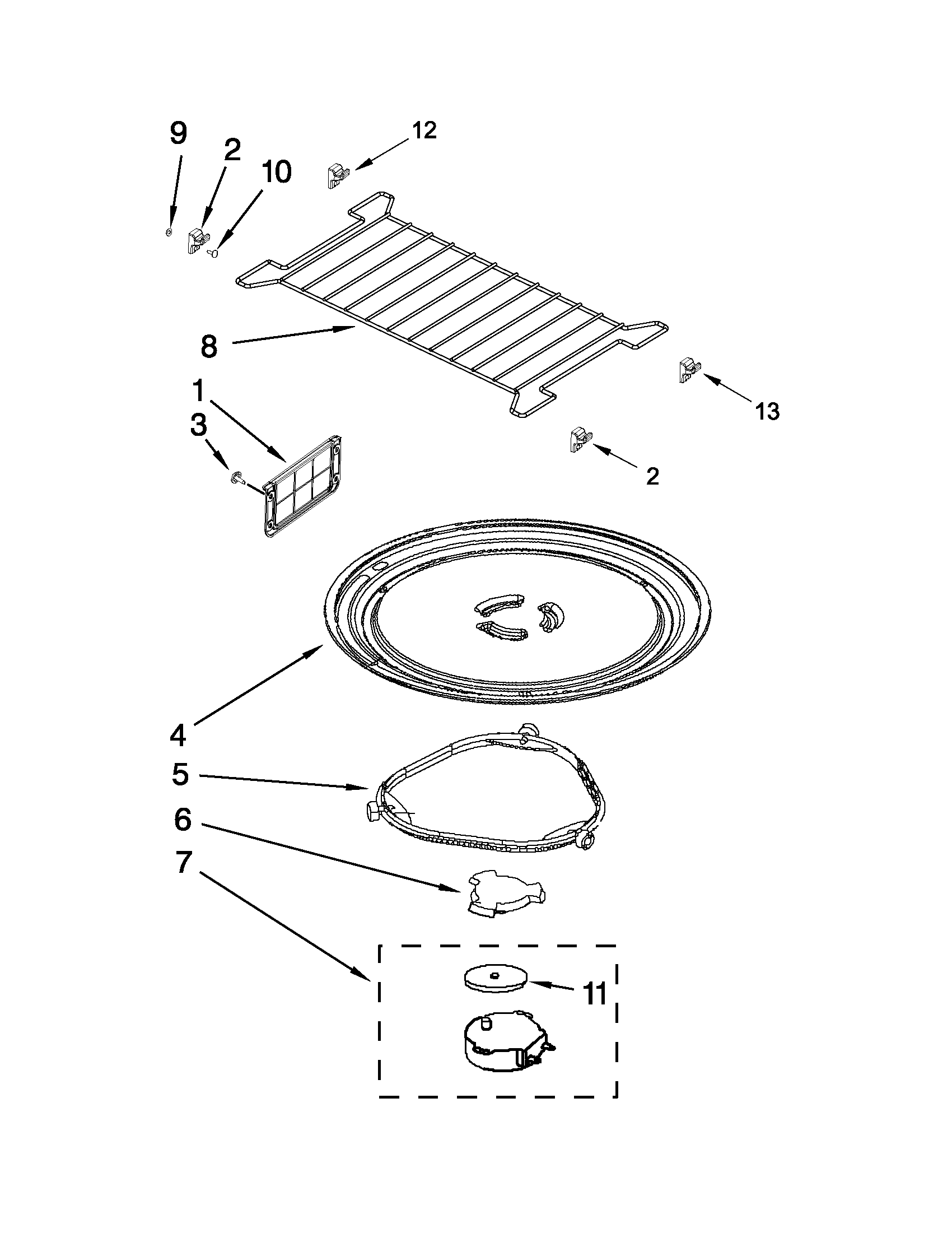 TURNTABLE PARTS