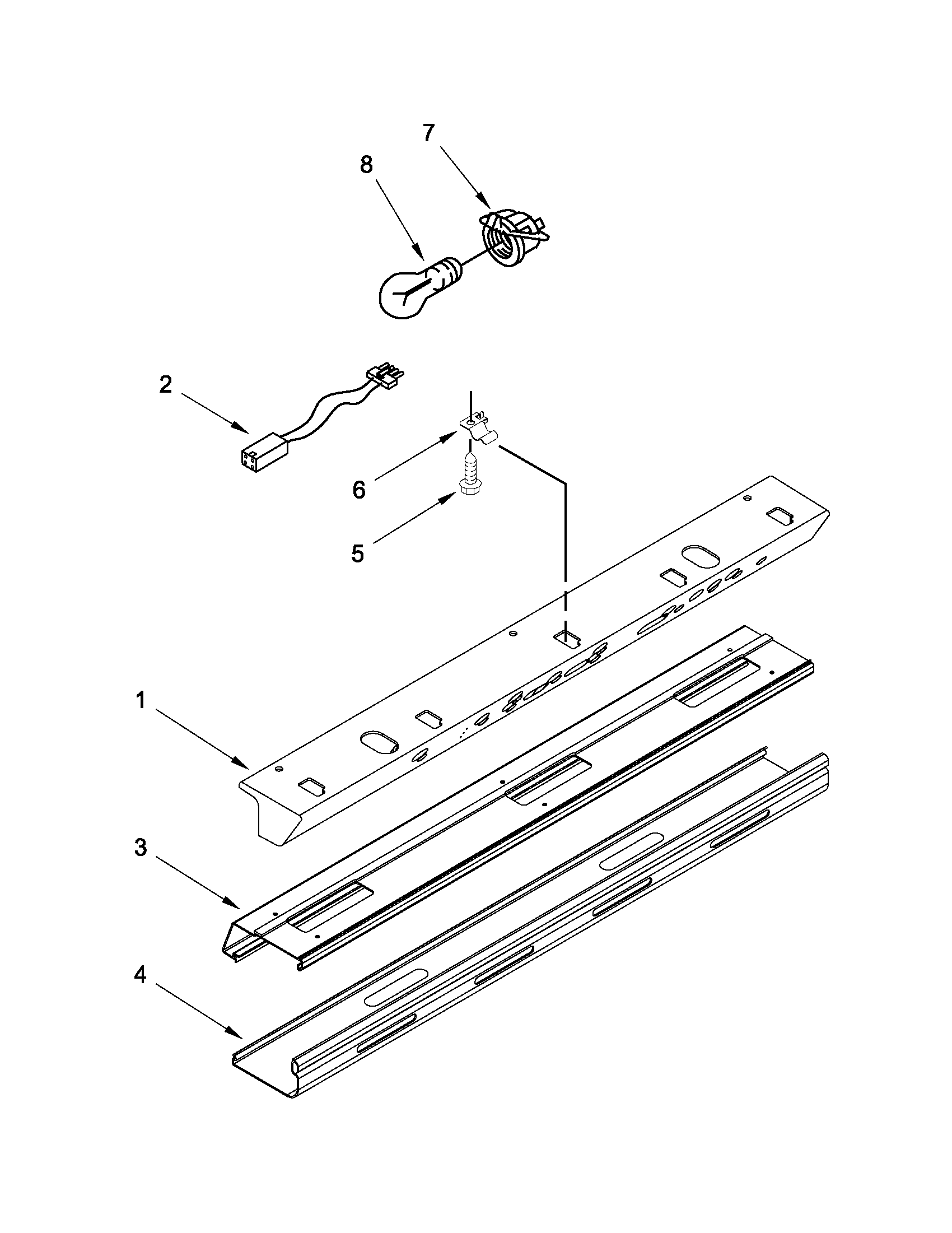 Control panel parts