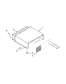 Top grille and unit cover parts