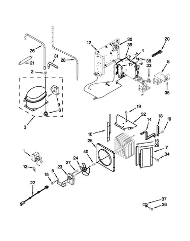 Upper unit parts