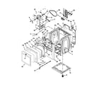 Maytag MEDB880BW0 cabinet parts diagram