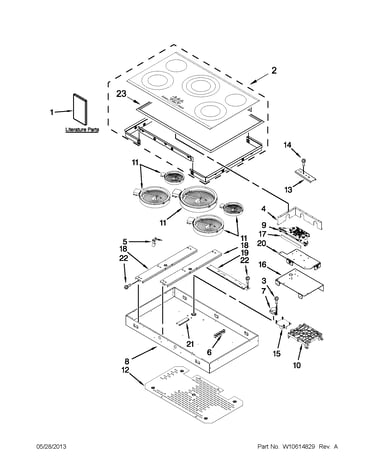 Cooktop parts