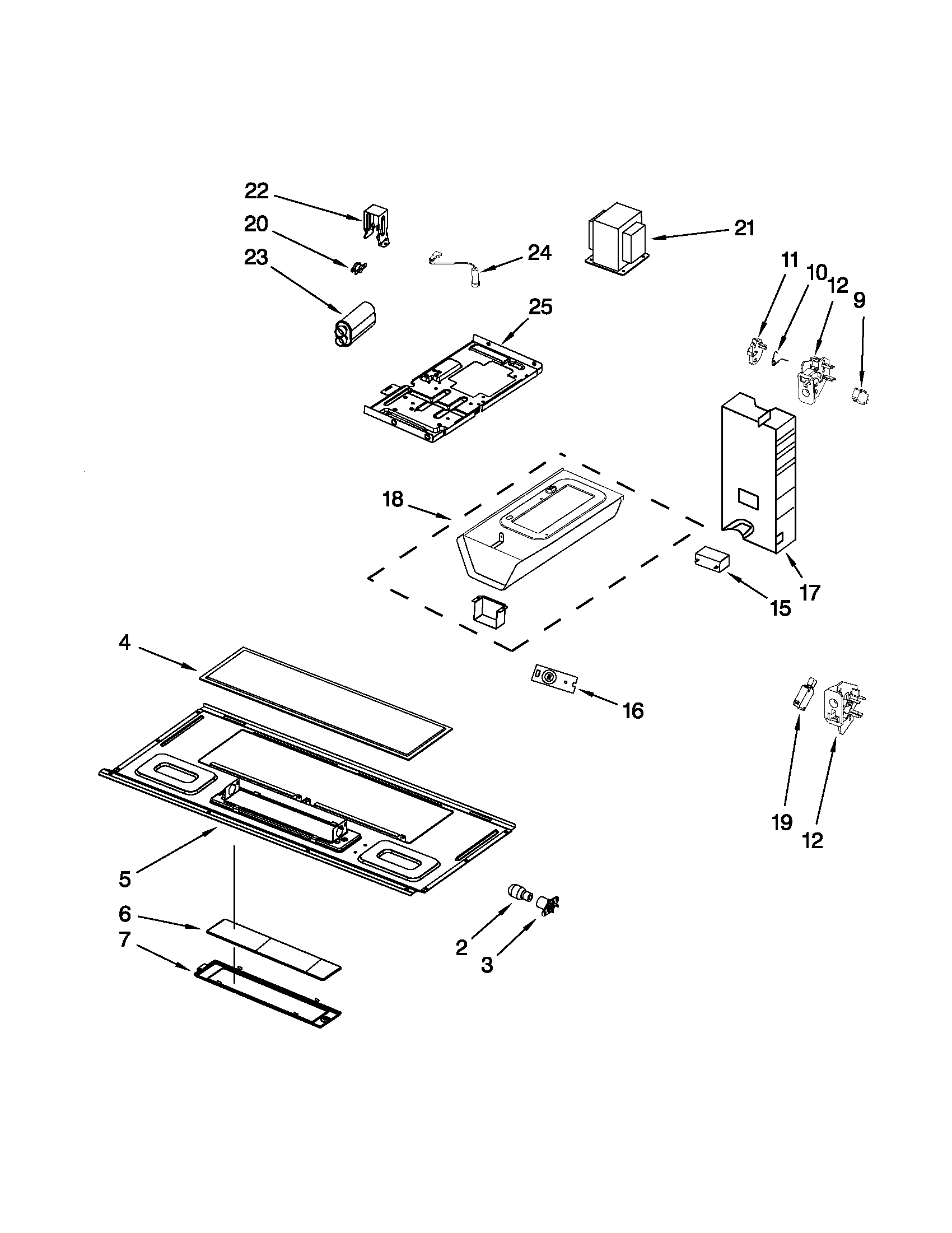 Interior and ventilation parts