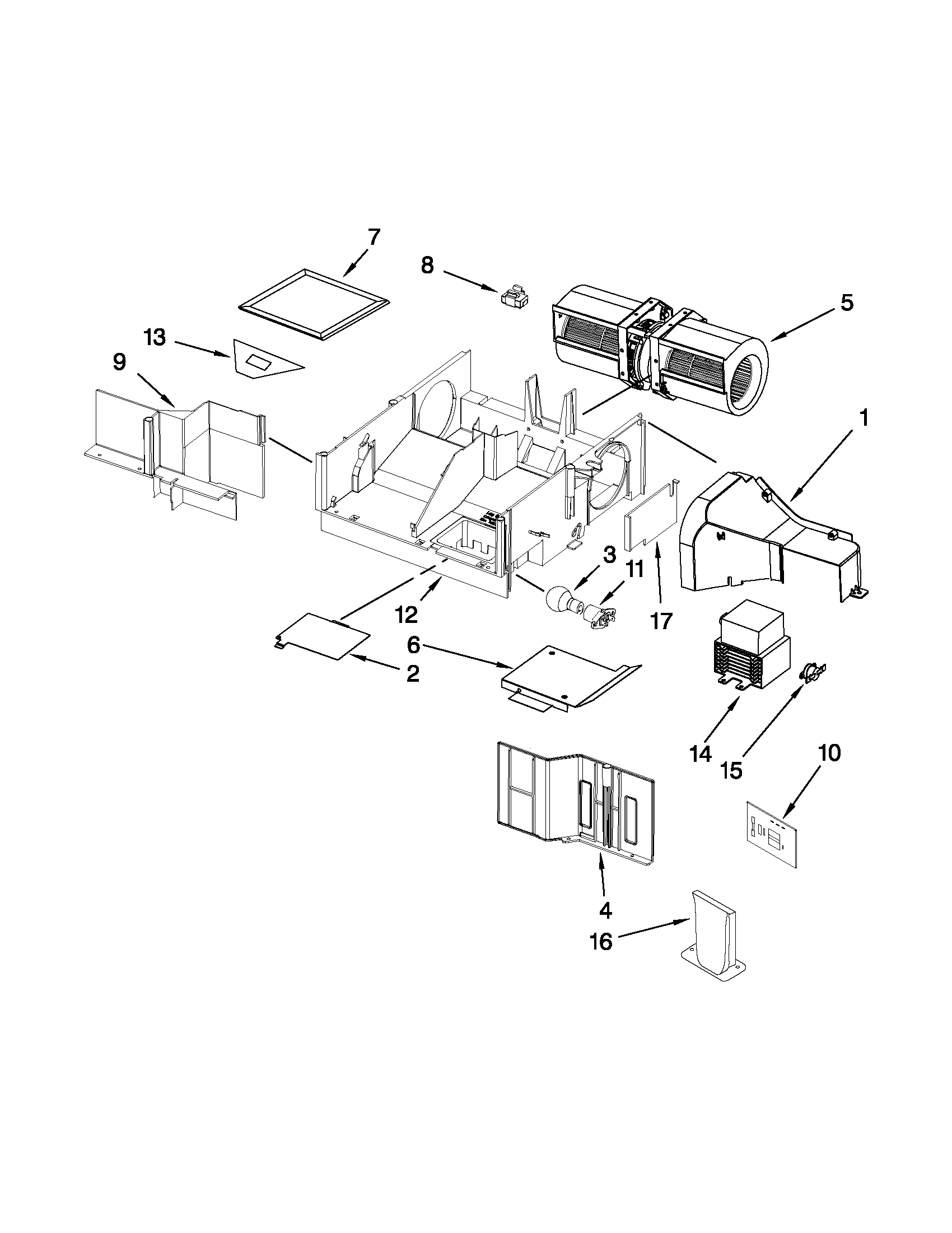 Air flow parts