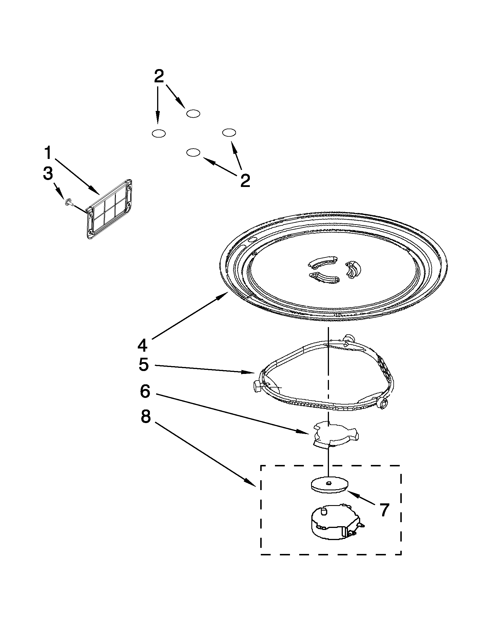 Turntable parts