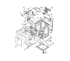 Maytag YMEDB950YW2 cabinet parts diagram