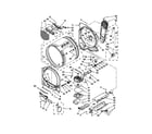 Maytag YMEDB950YG2 bulkhead parts diagram
