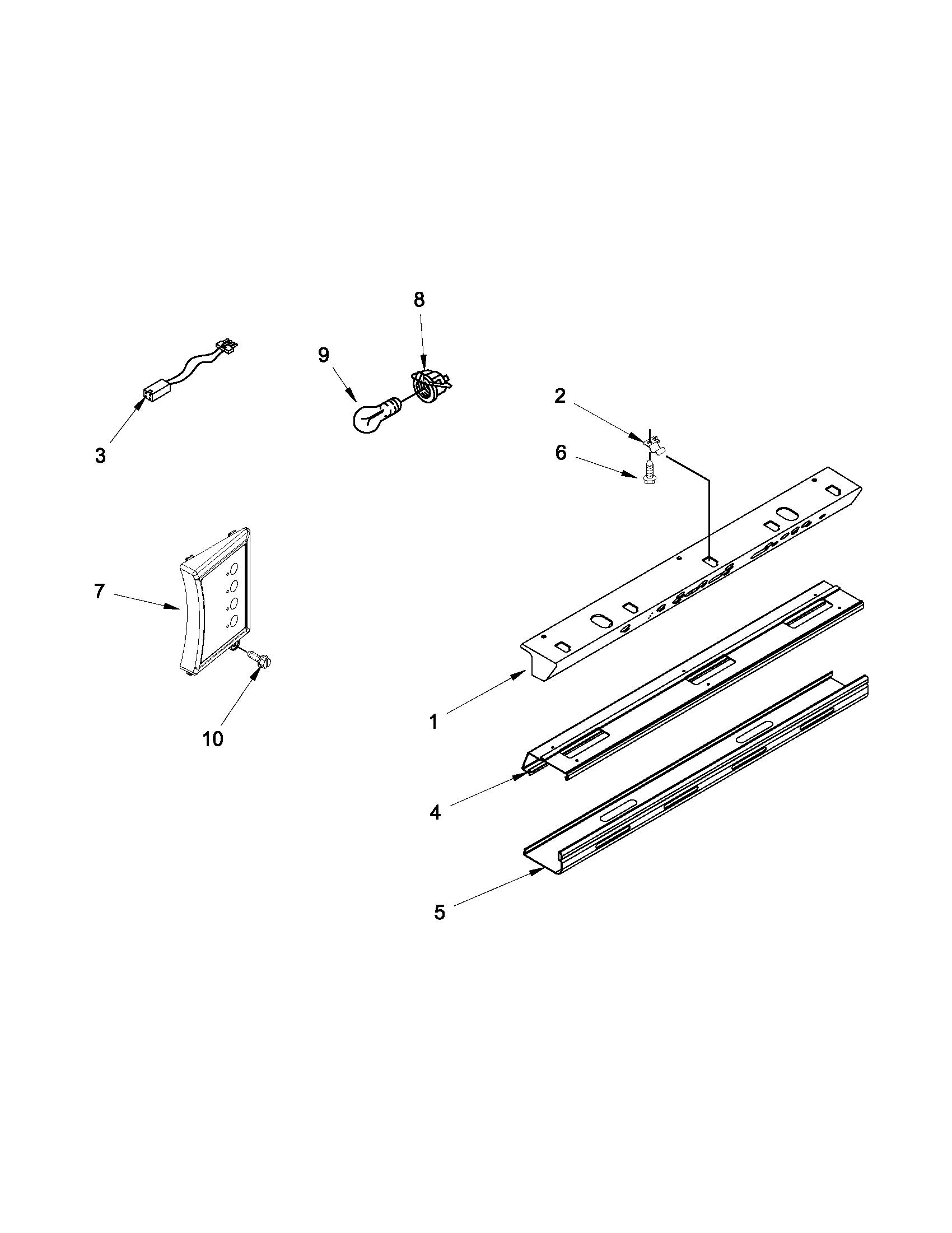 Control panel parts