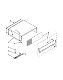 Top grille and unit cover parts