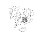 Whirlpool WGI925C0BS00 chassis parts diagram