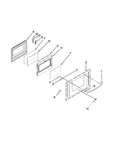 Lower door parts