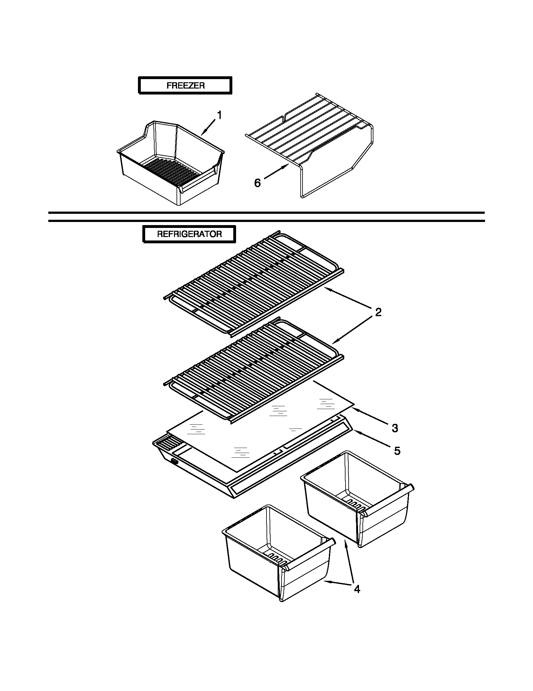 SHELF PARTS