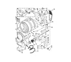 Whirlpool WGD88HEAC1 bulkhead parts diagram
