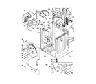 Maytag MDG25PDAGW3 cabinet parts diagram