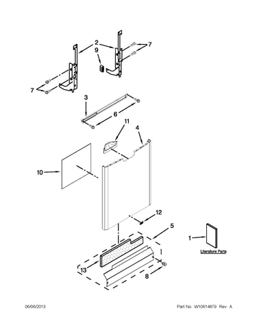 Door and panel parts