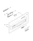 Control panel and latch parts