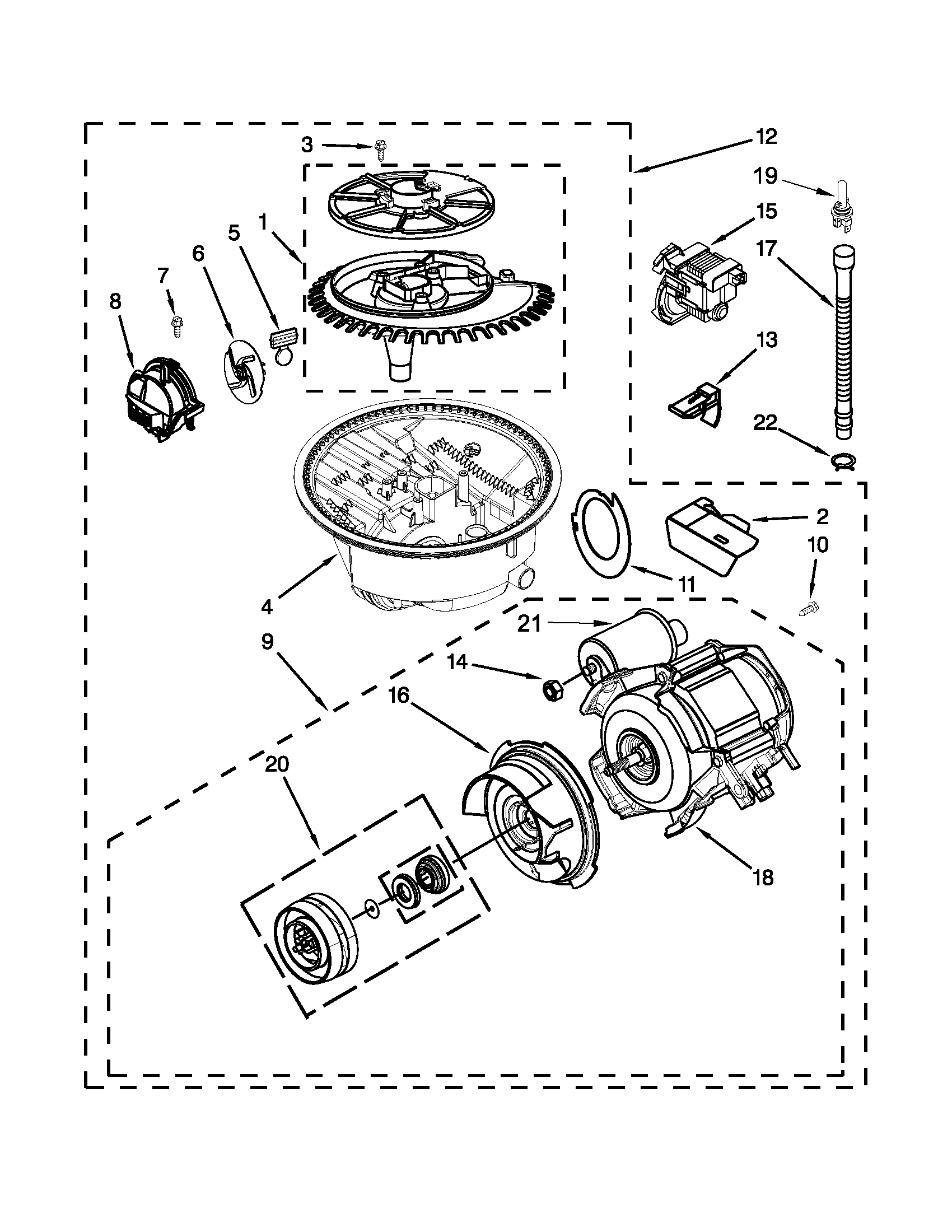 PUMP AND MOTOR PARTS