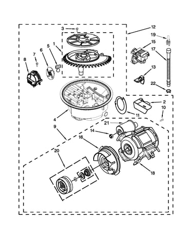Pump and motor parts