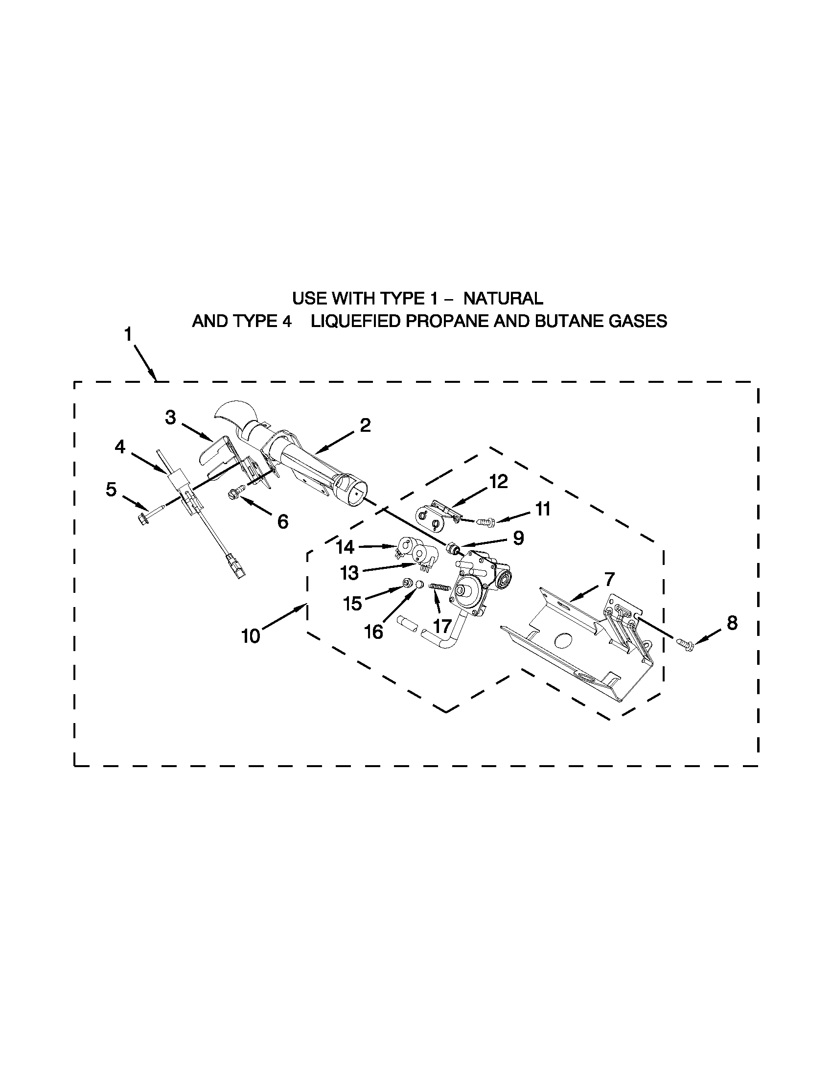 8557891 burner assembly
