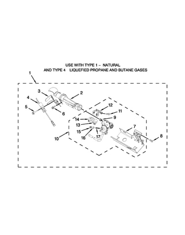 8557891 burner assembly