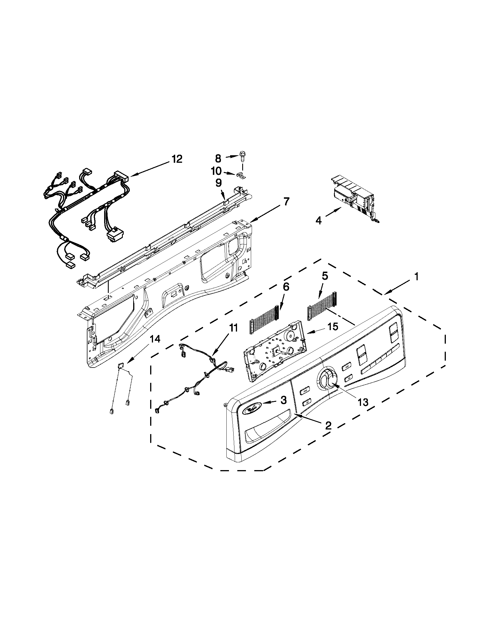 Control panel parts
