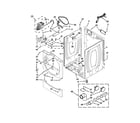 Whirlpool WGD9051YW2 cabinet parts diagram
