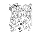 Whirlpool WGD9051YW2 bulkhead parts diagram
