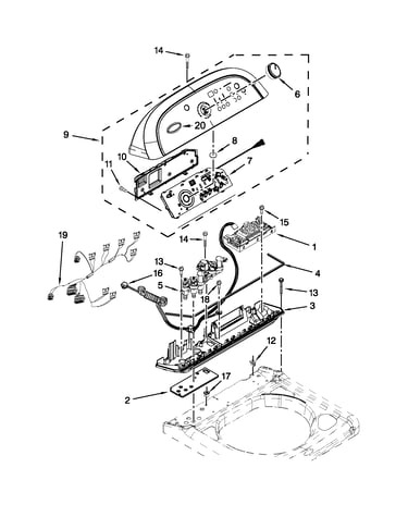 Control panel parts